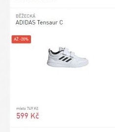 ADIDAS Tensaur C
