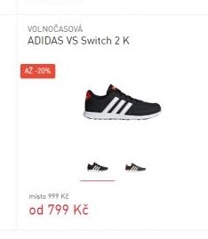 ADIDAS VS Switch 2 K