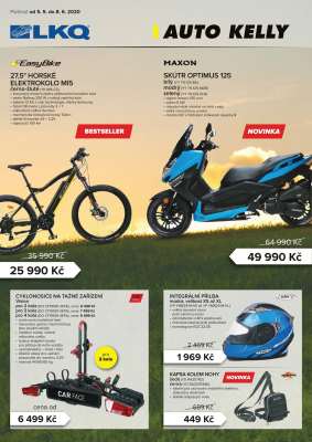 aktuální leták Auto Kelly 5.5.2020-8.6.2020