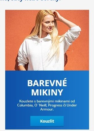 Barevné mikiny