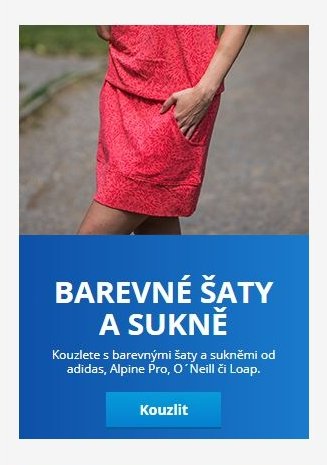 Barevné šaty a sukně