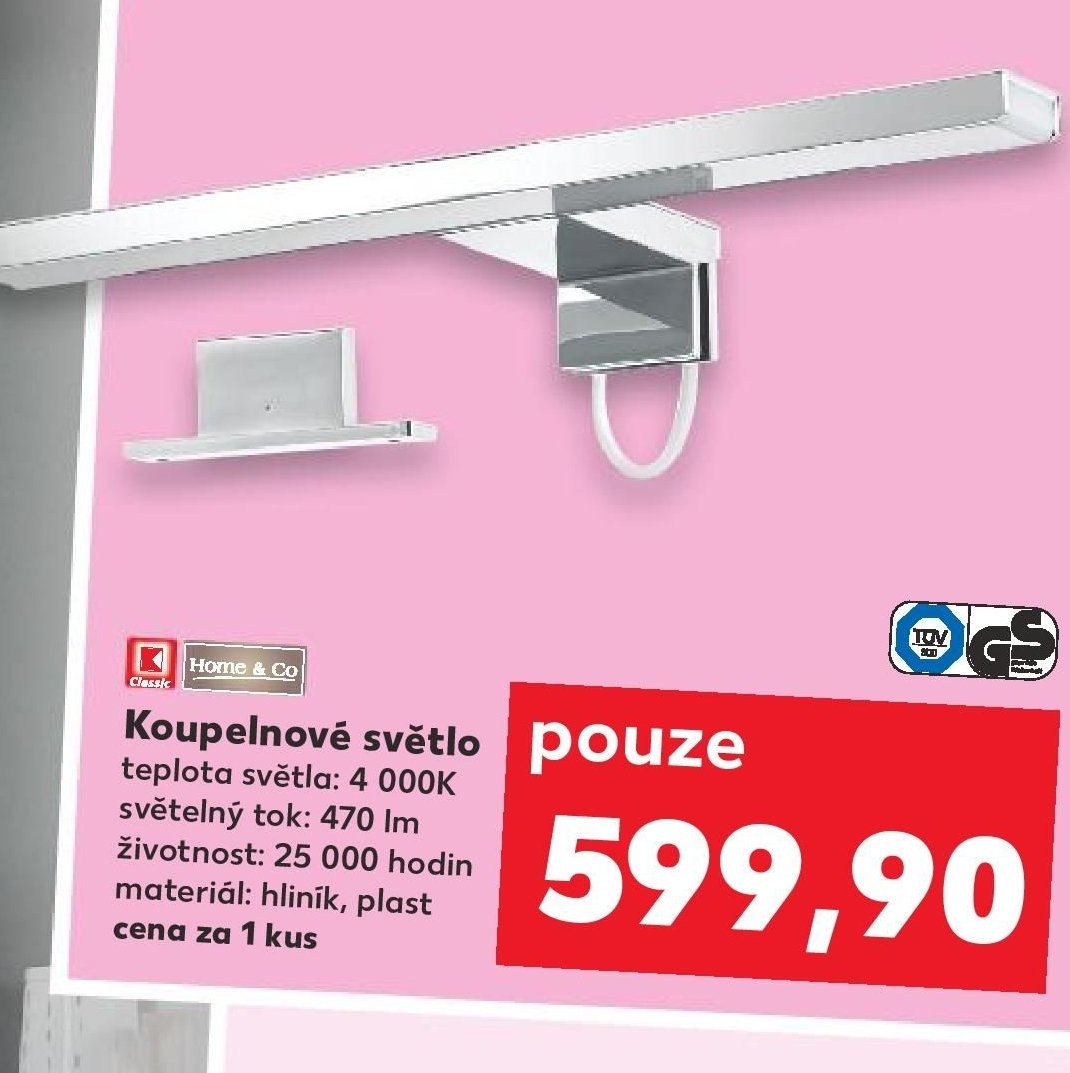 Koupelnové světlo