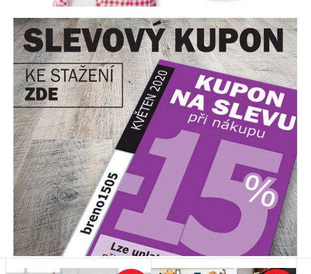 Slevový kupon 15%