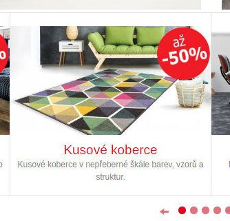 Kusové koberce