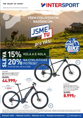 aktuální leták Intersport 20.5.2020-31.5.2020