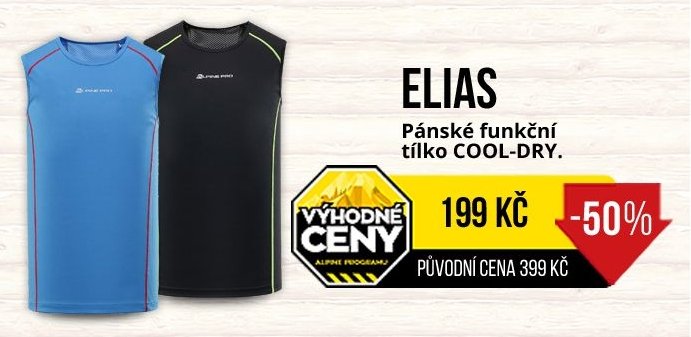 ELIAS Pánské funkční tílko COOL-DRY