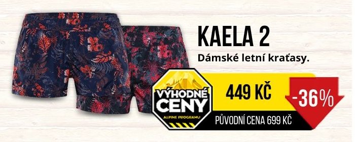 Dámské letní kraťasy KAELA 2 - ALPINE PRO aktualniletaky.eu