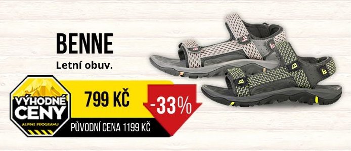 BENNE Letní obuv - ALPINE PRO aktualniletaky.eu
