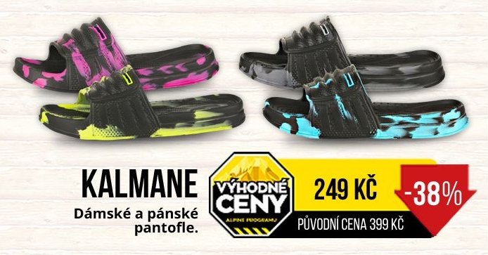 KALMANE Dámské a pánské pantofle - ALPINE PRO aktualniletaky.eu