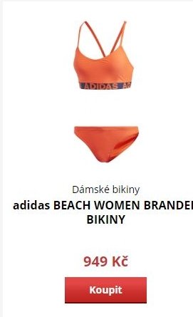adidas BEACH WOMEN BRANDED BIKINY