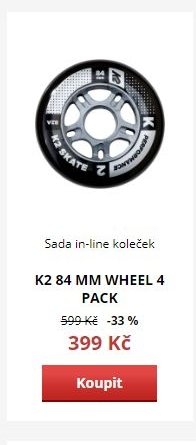 K2 84 MM WHEEL 4 PACK