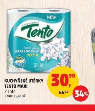 Kuchyňské utěrky Tento Maxi - Penny Market aktualniletaky.eu