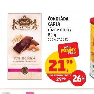 ČOKOLÁDA CARLA - Penny Market aktualniletaky.eu