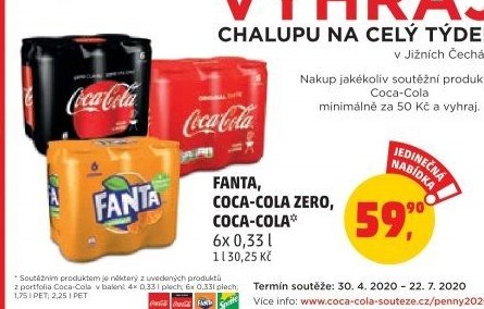 Fanta, Coca-Cola Zero, Coca-Cola - Penny Market aktualniletaky.eu