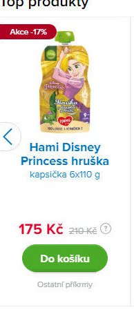 Hami Disney Princess hruška