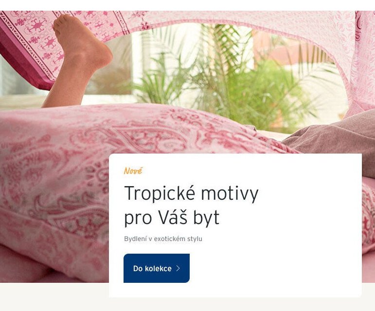 Tropické motivy pro Váš byt