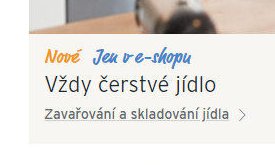 Vždy čerstvé jídlo