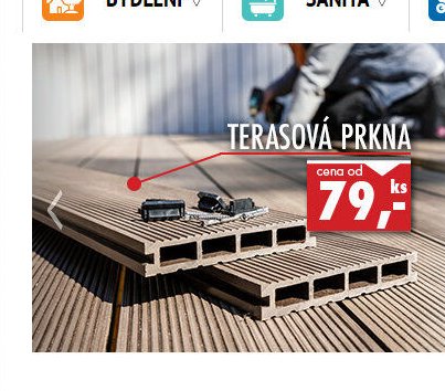 Terasová prkna