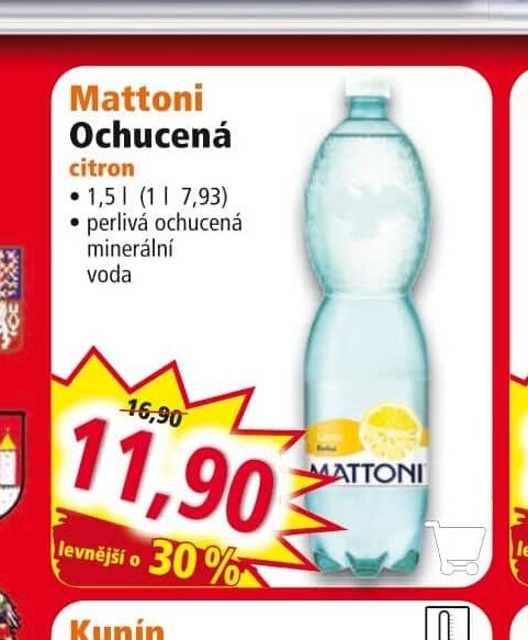 Mattoni Ochucená citron