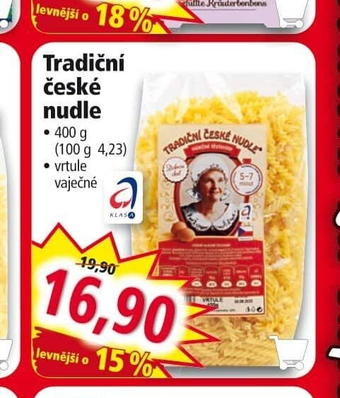 Tradiční české nudle