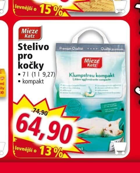 Miete Katz Stelivo pro kočky