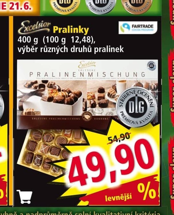 Excelsior Pralinky