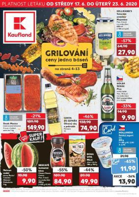 aktuální leták Kaufland 17.6.2020-23.6.2020