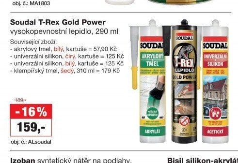Soudal T-Rex Gold Power