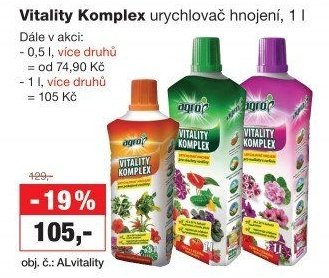 Vitality Komplex urychlovač hnojení