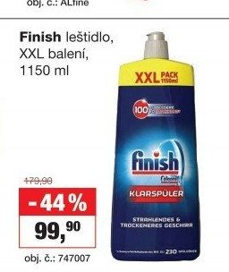Finish leštidlo, XXL balení, 1150 ml