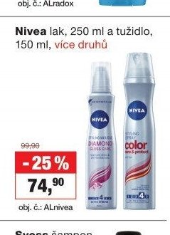 Nivea lak, 250 ml a tužidlo, 150 ml
