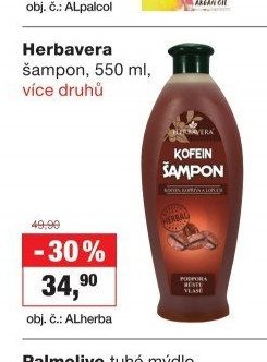 Herbavera šampon, 550 ml