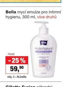 Bella mycí emulze pro intimní hygienu, 300 ml