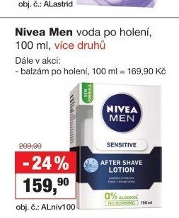 Nivea Men voda po holení, 100 ml