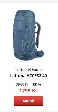 Turistický batoh Lafuma ACCESS 40