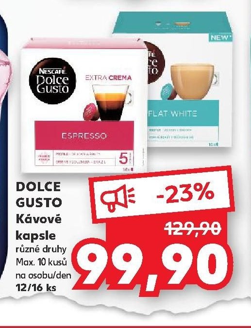 DOLCE GUSTO Kávové kapsle
