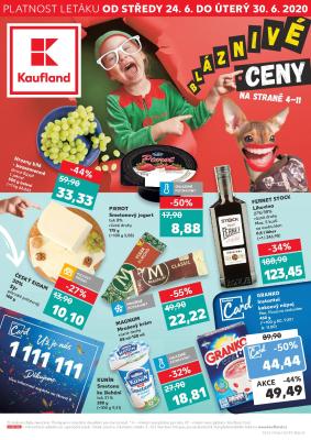 aktuální leták Kaufland 24.6.2020-30.6.2020