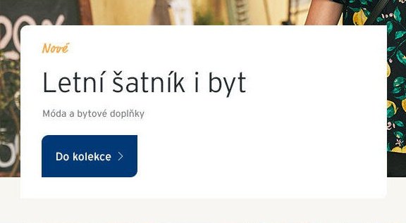 Letní šatník i byt