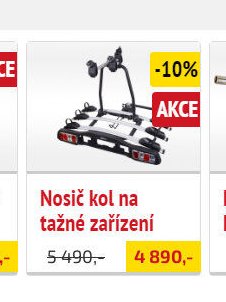 Nosič kol na tažné zařízení