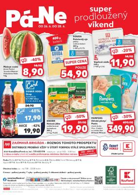 aktuální leták Kaufland 26.6.2020-28.6.2020