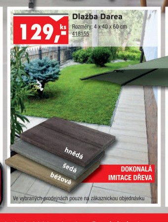Dlažba Darea