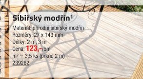 Sibiřský modřín