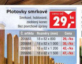 Plotovky smrkové