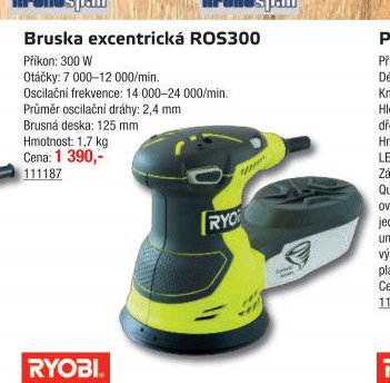 Bruska excentrická ROS300