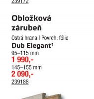 Obložková zárubeň Dub Elegant