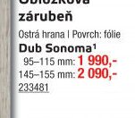 Obložková zárubeň Dub Sonoma