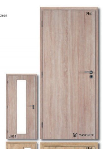 Dveře Masonite Dub Sonoma Linea