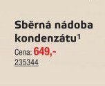 Sběrná nádoba kondenzátu
