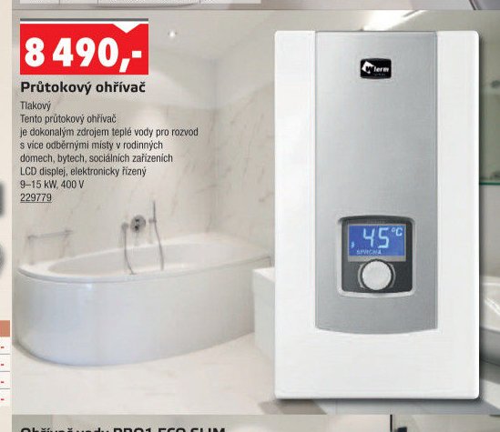 Průtokový ohřívač