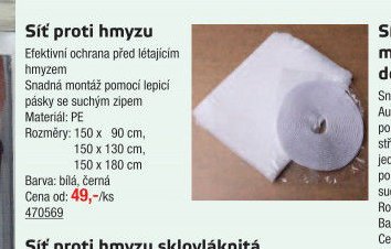 Síť proti hmyzu